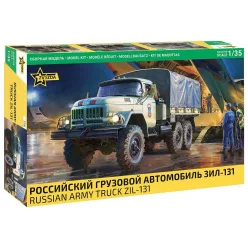 Katonai modell 3706 - Soviet teherautó ZIL-131 (1:35)