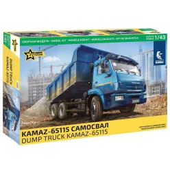 Autó modell 43006 - Kamaz Dump teherautó (1:43)