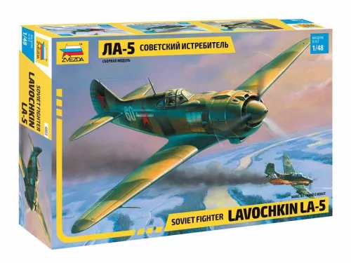 Repülőgép modell 4803 - Lavochkin La-5 (1:48)
