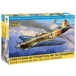 Repülőgép modell 4837 - YAK-7 late version (1:48)