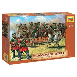   Wargames (AoB) figura 8072 - Dragoons of Peter the Great (1:72)