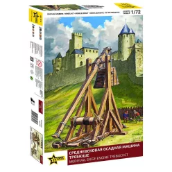   Wargames (AoB) katapult 8516 - Medieval Siege Engine Trebuchet (1:72)