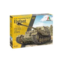 Katonai modell 0211 - Sd.Kfz.184 PanzerJaeger Elefant (1:35)