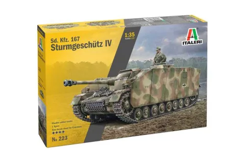 Katonai modell 0223 - Sd.Kfz. 167 Sturmgeschütz IV (1:35)