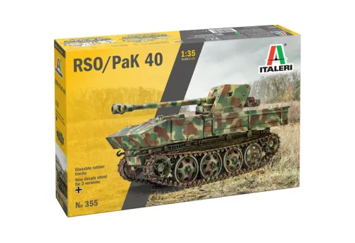 Katonai modell 0355 - 7,5 cm RSO with PAK40 (1:35)