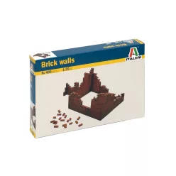 Épület makett 0405 - BRICK WALLS (1:35)