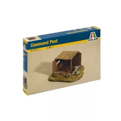 Épület makett 0417 - COMMAND POST (1:35)