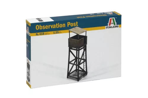 Épület makett 0418 - OBSERVATION POST (1:35)