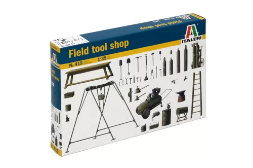 Modell motorkerékpár 0419 - FIELD TOOL SHOP (1:35)