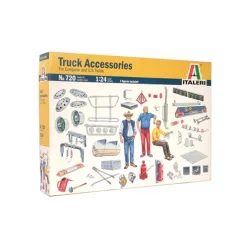 Modell motorkerékpár 0720 - teherautó ACCESSORIES (1:24)