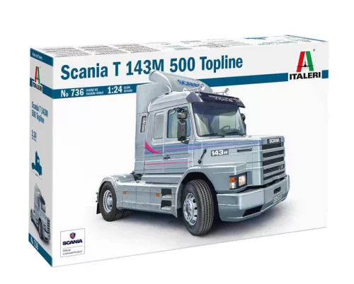 Modell teherautó 0736 - Scania T143 M500 Topline (1:24)