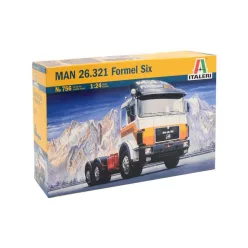 Modell teherautó 0756 - MAN 26.321 FORMEL SIX (1:24)