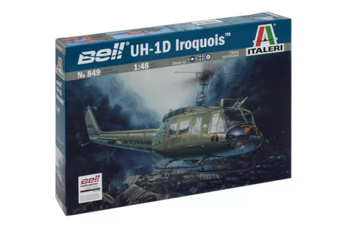 Helikopter modell 0849 - UH-1D "SLICK" (1:48)