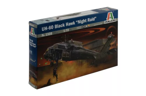 Helikopter modell 1328 - UH-60/MH-60 BLACK HAWK "NIGHT RAID" (1:72)