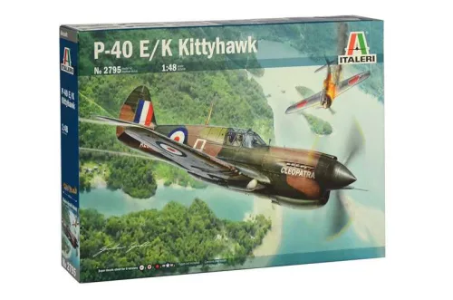 Repülőgép modell 2795 - P-40E/K Kittyhawk (1:48)