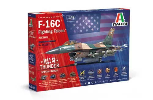Modell War Thunder repülőgép 35105 - F-16C Fighting Falcon (1:48)