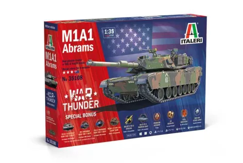 Modell War Thunder tank 35108 - M1A1 Abrams (1:35)