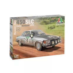   Autó modell 3632 - Mercedes-Benz 450SLC Rallye Bandama 1979 (1:24)