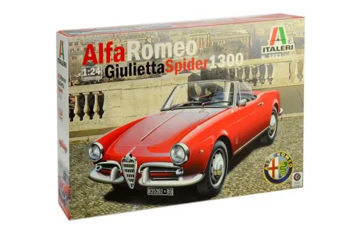 Autó modell 3653 - ALFA ROMEO GIULIETTA SPIDER 1300 (1:24)