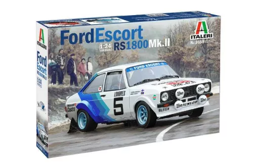 Autó modell 3655 - FORD ESCORT RS1800 Mk. II (1:24)