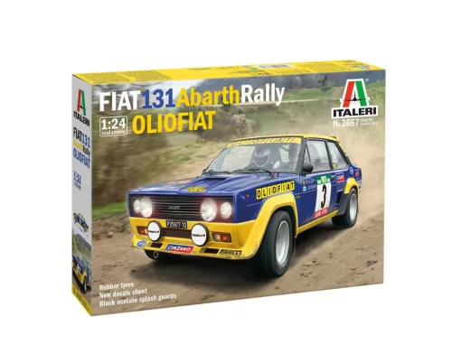 Autó modell 3667 - FIAT 131 Abarth Rally OLIO FIAT (1:24)