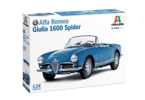 Autó modell 3668 - Alfa Romeo Giulia 1600 Spider (1:24)