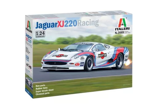 Autó modell 3669 - Jaguar XJ 220 Race Car (1:24)