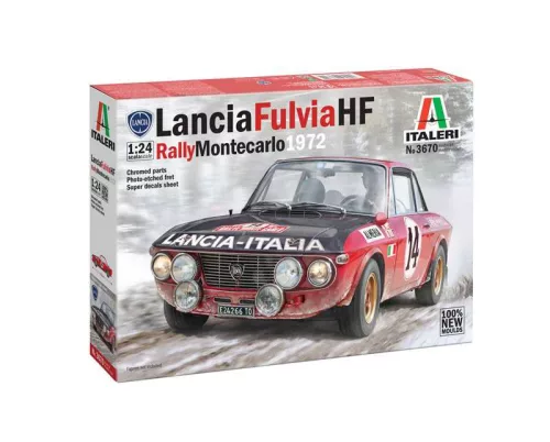 Autó modell 3670 - Lancia Fulvia HF (1:24)