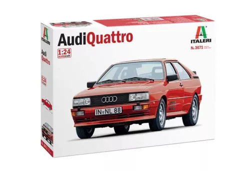 Autó modell 3671 - Audi Quattro (1:24)
