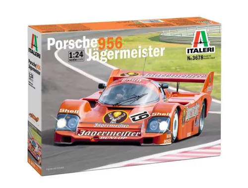 Autó modell 3678 - Porsche 956 Jagermeister (1:24)