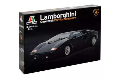 Autó modell 3684 - LAMBORGHINI COUNTACH 25th Anniversary (1:24)