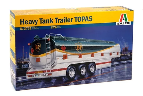 Modell pótkocsi 3731 - HEAVY TANK TRAILER "TOPAS" (1:24)