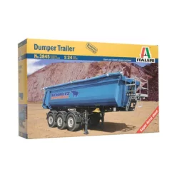 Modell pótkocsi 3845 - DUMPER TRAILER (1:24)