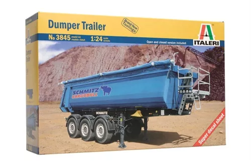 Modell pótkocsi 3845 - DUMPER TRAILER (1:24)