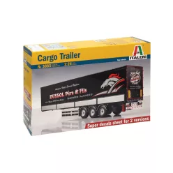 Modell pótkocsi 3885 - CARGO TRAILER (1:24)