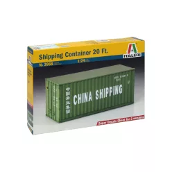 Modell kontejner 3888 - 20' CONTAINER (1:24)