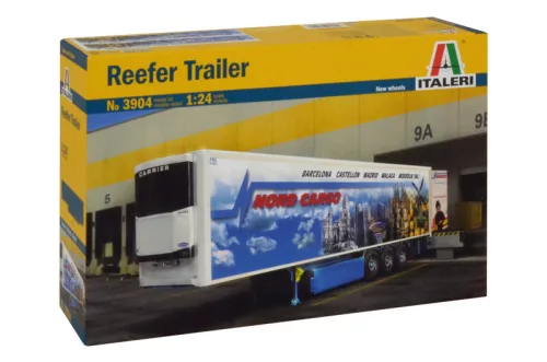 Modell pótkocsi 3904 - REEFER TRAILER (1:24)