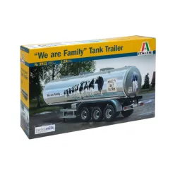   Modell pótkocsi 3911 - CLASSIC TANK TRAILER "We are family" (1:24)