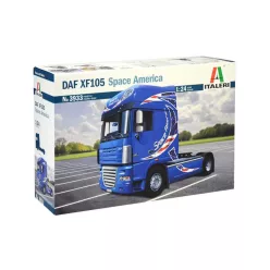 Modell teherautó 3933 - DAF XF105 Space America (1:24)