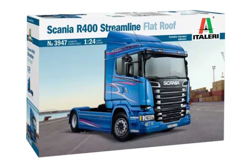 Modell teherautó 3947 - SCANIA R400 STREAMLINE Flat Roof (1:24)