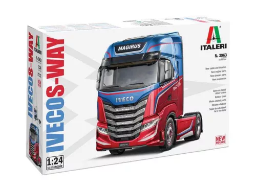 Modell teherautó 3963 - Iveco Stralis S-Way (1:24)