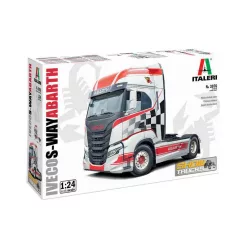   Modell teherautó 3976 - Iveco S-Way Abarth (Show teherautó) (1:24)