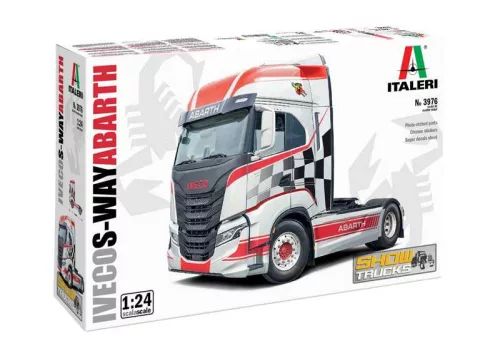Modell teherautó 3976 - Iveco S-Way Abarth (Show teherautó) (1:24)