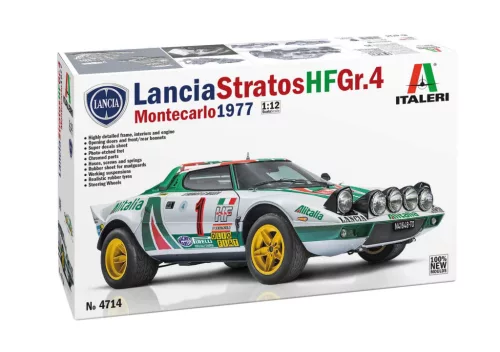 Autó modell 4714 - Lancia stratos HF Gr.4 (1:12)