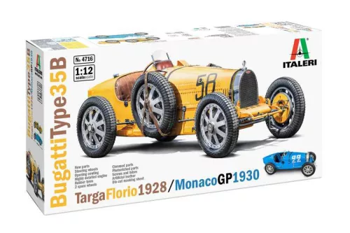 Autó modell 4716 - Bugatti T35B Targa F./GP Monaco (1:12)