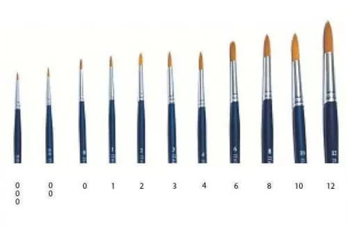 Brush Synthetic Round 51207 - ecset (méret 4)