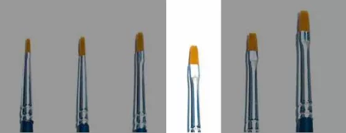 Brush Synthetic Flat - SINGLE PACK 52224 - lapos szintetikus ecset(méret 1)