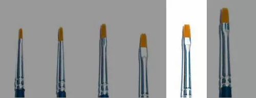 Brush Synthetic Flat - SINGLE PACK 52225 - lapos szintetikus ecset(méret 2)