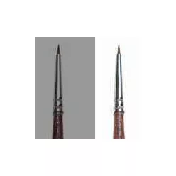   Synthetic round brush with brown tip - SINGLE PACK 52282 - ecset (méret 0/5)