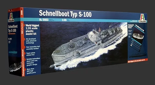 Modell  PRM edice 5603 - SCHNELLBOOT TYP S-100 (1:35)